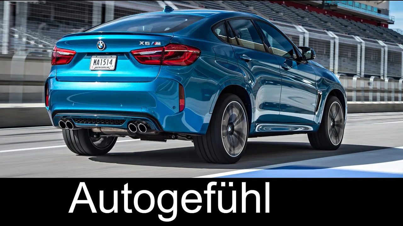 2015/2016 Neuer BMW X6 M Interview DEUTSCH Rennstrecke, Sound, Exterieur, Interieur - Autogefühl