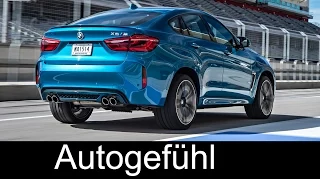 2015/2016 Neuer BMW X6 M Interview DEUTSCH Rennstrecke, Sound, Exterieur, Interieur - Autogefühl