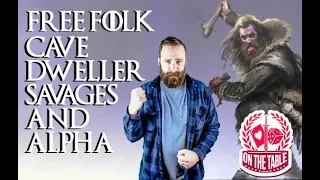 Free Folk Cave Dweller Savages and Cave Dweller Alpha for ASOIAF TMG