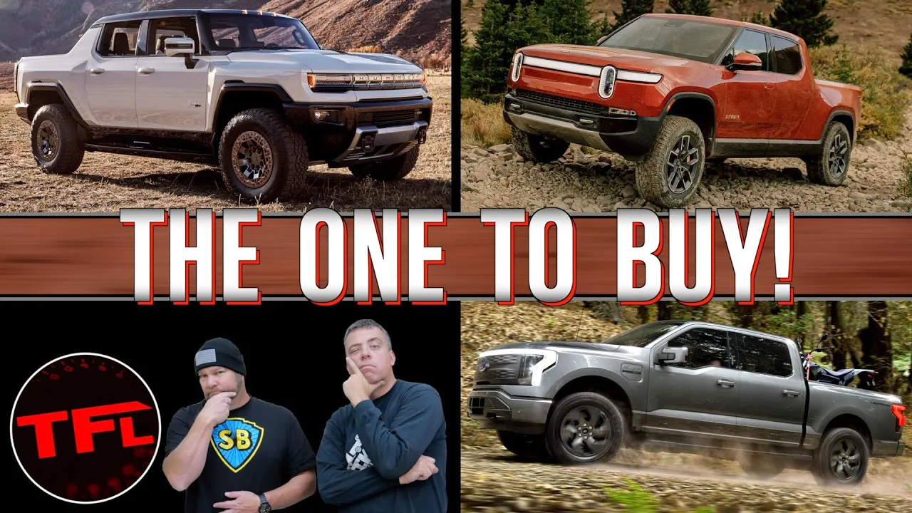 I Drove the Hummer, Rivian, and Lightning - Here’s The EV Truck I Would Buy!