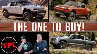 I Drove the Hummer, Rivian, and Lightning - Here’s The EV Truck I Would Buy!
