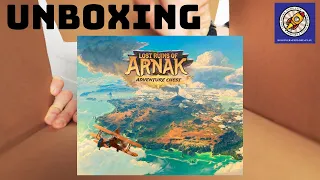 The Lost Ruins of Arnak Adventure Chest Unboxing