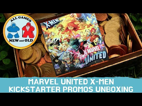 Marvel United X-Men Promos Unboxing