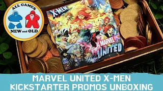 Marvel United X-Men Promos Unboxing