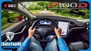 Tesla Model S P100D LUDICROUS POV Test Drive by AutoTopNL