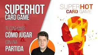 Juego de mesa en solitario | SuperHot, the card game - Tutorial, partida y reseña (español)