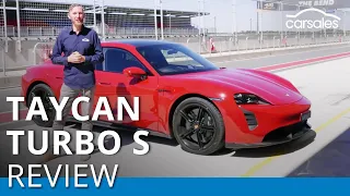 Porsche Taycan Turbo S 2021 Video Review @carsales.com.au
