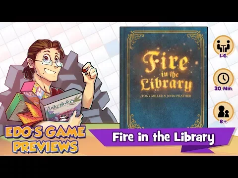 Edo's Fire in the Library Review (KS Preview)