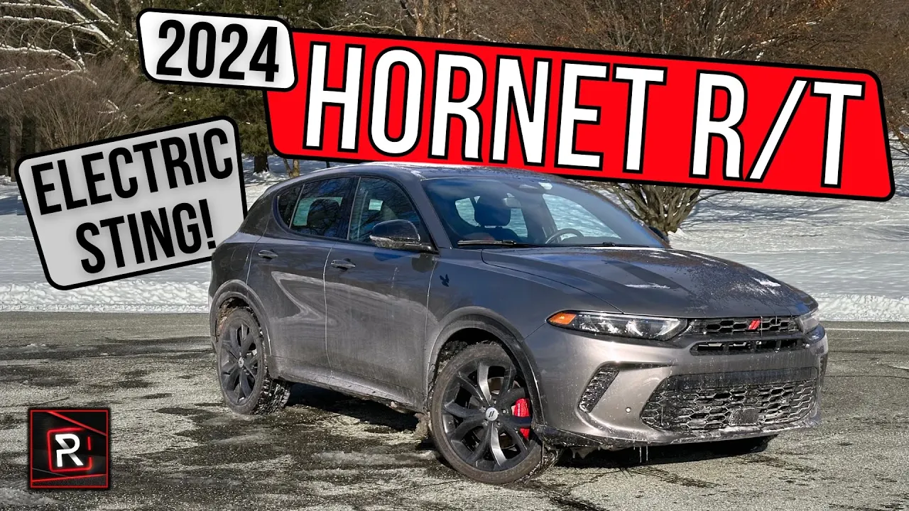 The 2024 Dodge Hornet R/T Is An Italian-American Plug-In Hybrid With Muscle Car Vibes