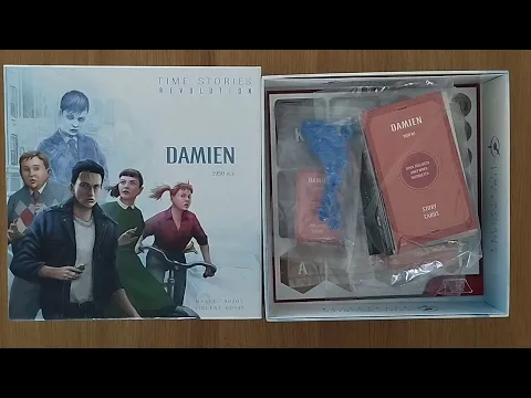 Time Stories Damien: #unboxing #teaser #trailer #preview AmassGames #hd #escapegames co-op #bgg