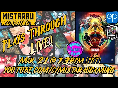 Mista Rau Gaming LIVE! Dice Throne: Marvel
