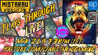 Mista Rau Gaming LIVE! Dice Throne: Marvel