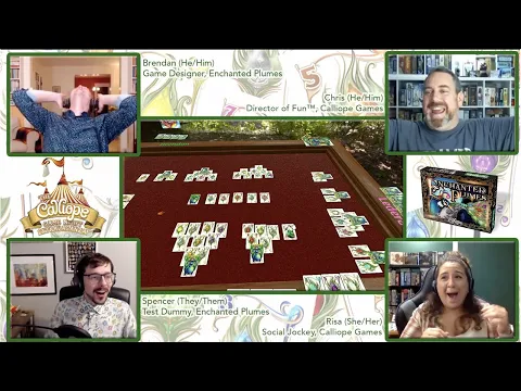 Let's Play Enchanted Plumes with Designer Brendan Hansen