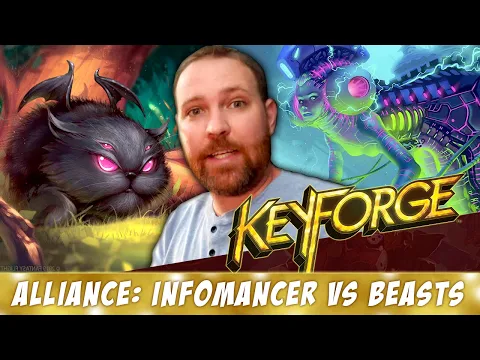 Keyforge Alliance: Infomancer vs. Beasts