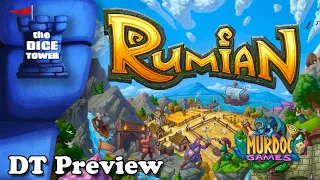Dice Tower Preview for Rumian the Board Game
