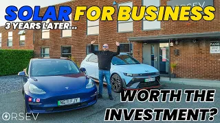Solar Panels for business: 3 years on. Was it worth the investment?
