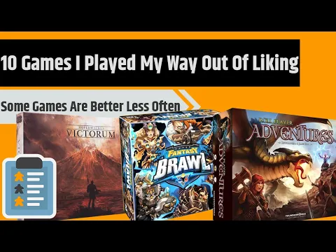 10 Games I Played My Way Out Of Liking