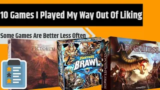 10 Games I Played My Way Out Of Liking