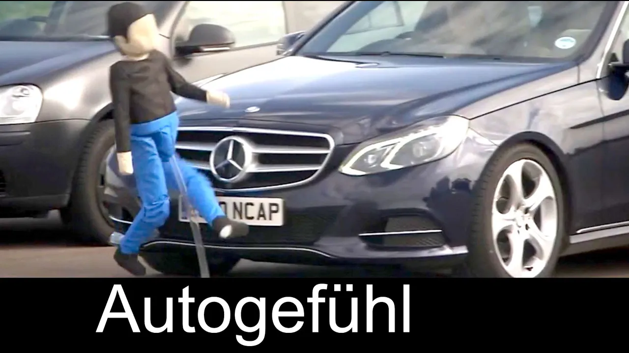Euro NCAP new Pedestrian Safety tests with Autonomous Braking Assistant - Autogefühl
