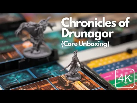 Chronicles of Drunagor Core Unboxing 4K
