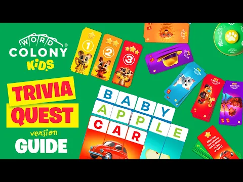 Word Colony Kids: Trivia Quest Guide, Board Game for Kids 5+ #kidsgames #gameplay