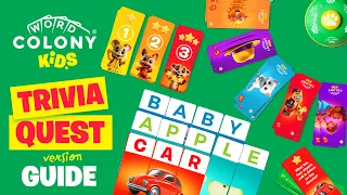 Word Colony Kids: Trivia Quest Guide, Board Game for Kids 5+ #kidsgames #gameplay