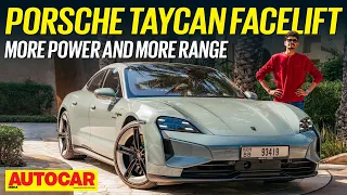 2025 Porsche Taycan facelift - The most fun-to-drive EV now even better | Drive | Autocar India