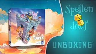 Magic Maze Tower UNBOXING (NL)