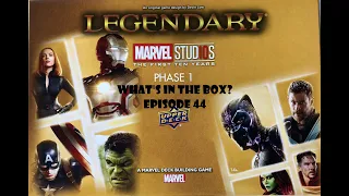 What's In the box? Ep44 Legendary: Marvel Deck Building Game MCU Phase 1 (Re-) Unboxing