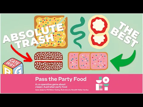 Pass The Party Food: Aussie Snacks in a Board Game!