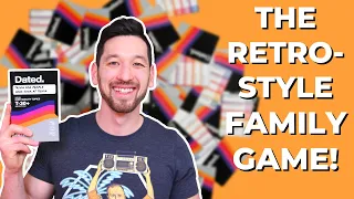 Dated Trivia Card Game: Review and Giveaway! 📼