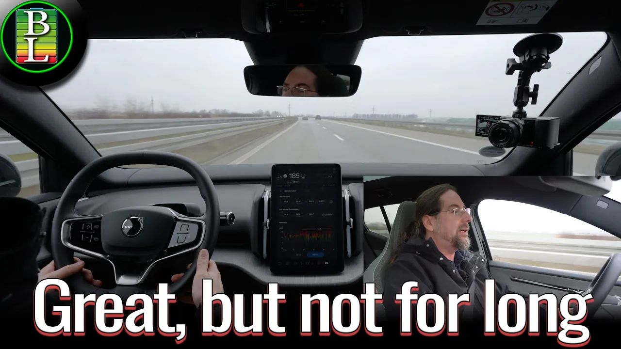 Volvo EX30 Cross Country 180 km/h Test – Real Consumption, Power Loss & Winter Performance!