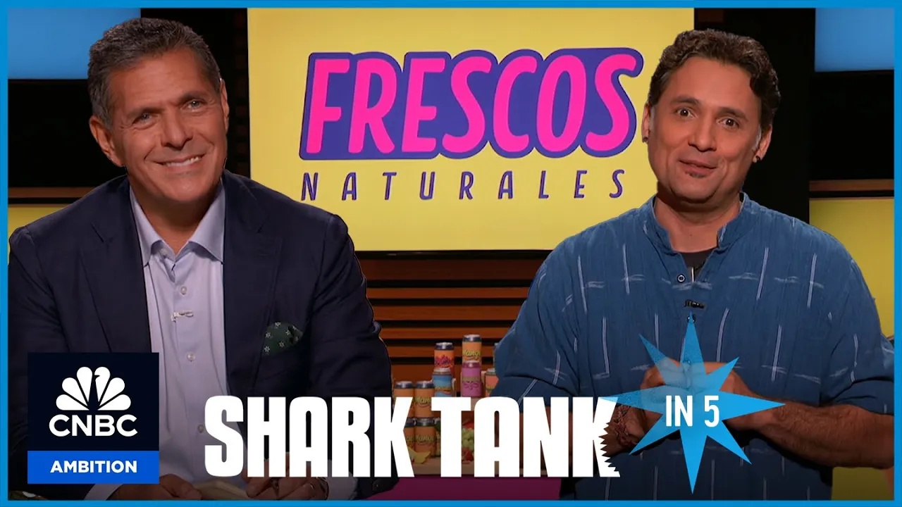 Daniel Lubetzky Is Captivated By Entrepreneur's Pitch | Shark Tank In 5