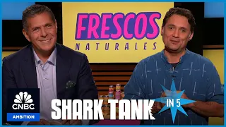 Daniel Lubetzky Is Captivated By Entrepreneur's Pitch | Shark Tank In 5