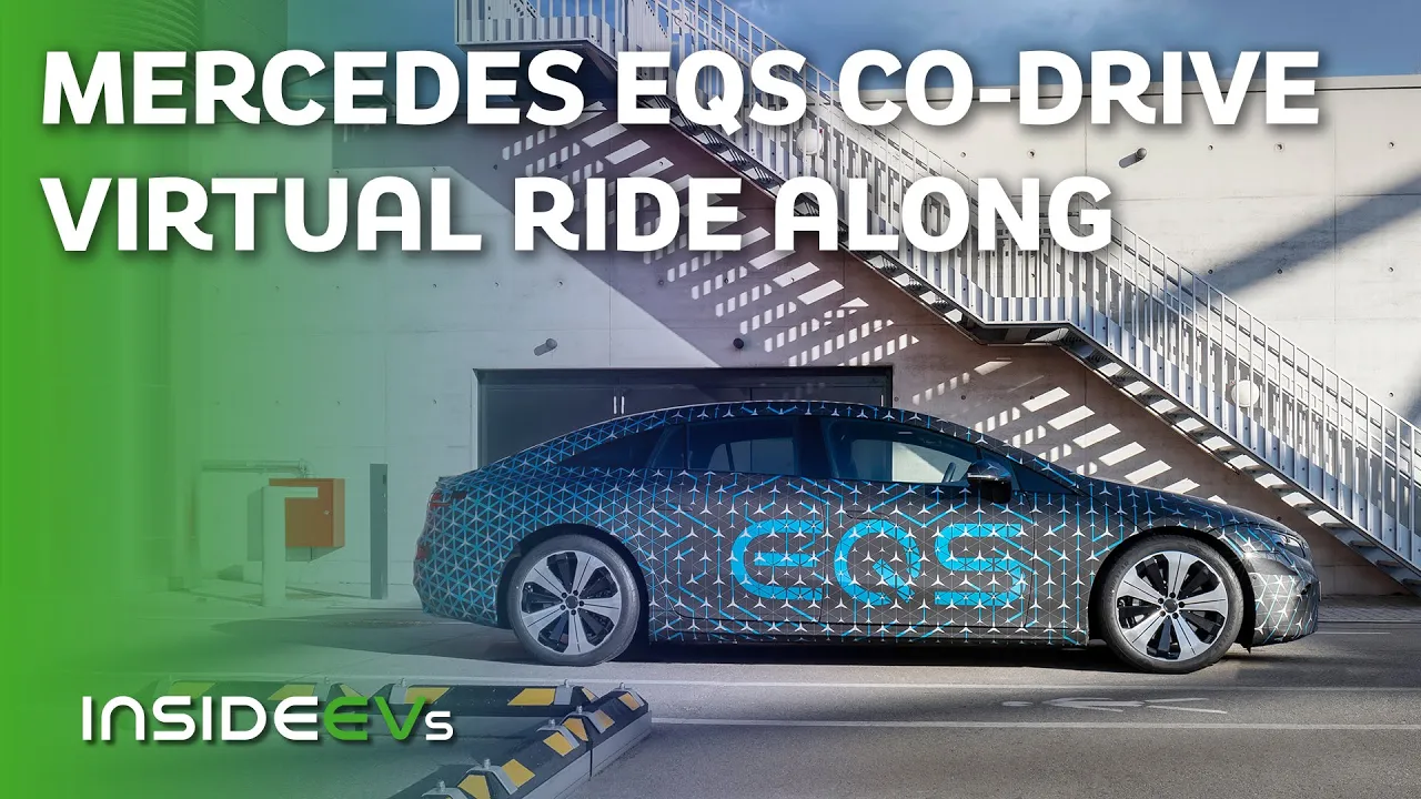 Mercedes EQS Virtual Ride Along