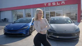 This Was NOT the Result I Expected - Tesla Model 3 vs Toyota Prius