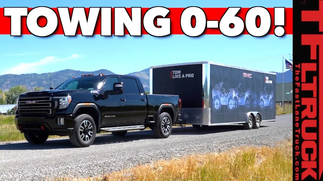 We Tow 14,000 lbs With the 2020 GMC Sierra HD AT4 Off-Road Truck - But What SURPRISE Are We Towing?