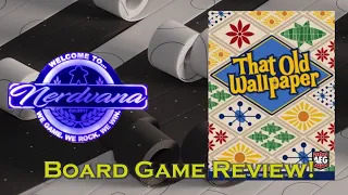 That Old Wallpaper - Legends of Nerdvana Review