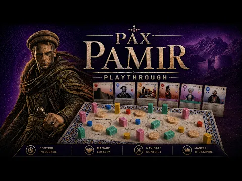 'The Shortest Game on Earth' - Pax Pamir Playthrough - Part 1 - Choosing Coalitions