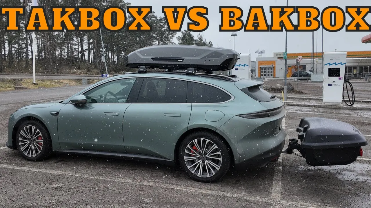 Hur mycket sämre är en takbox för förbrukningen? | Elbilsmagasinet