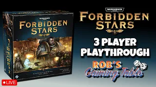 Forbidden Stars Playthrough (3 Players)