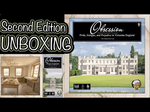 Obsession 2nd Edition + expansions - Unboxing