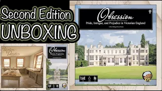 Obsession 2nd Edition + expansions - Unboxing