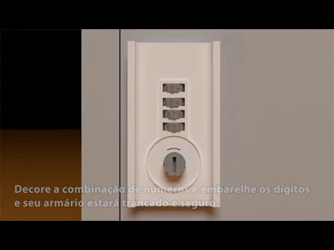 Fechadura para Móveis Segredo e Chave Cromado Ojmar