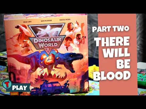Dinosaur World Board Game | Part Two | Solo Playthrough | Learn to Play | Totally Tabled
