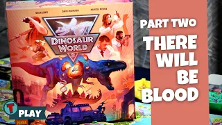 Dinosaur World Board Game | Part Two | Solo Playthrough | Learn to Play | Totally Tabled