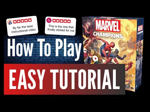 How to Play MARVEL CHAMPIONS Step-by-Step | Post-Rules 1.6