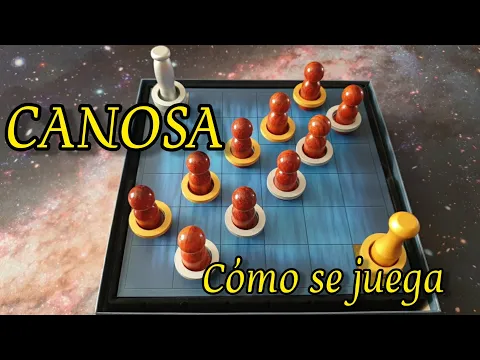 CANOSA - Juego de mesa abstracto - Tutorial y partida