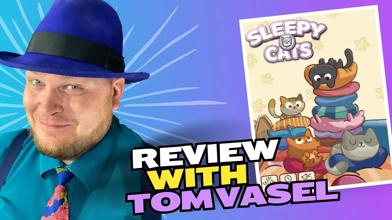 Sleepy Cats Review with Tom Vasel