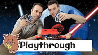 Let's play Star Wars Unlimited! Luke vs Vader